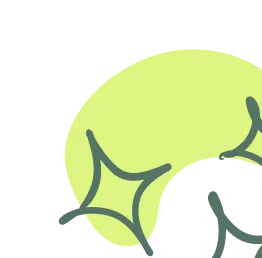 a yellow circle with a black outline of a tree