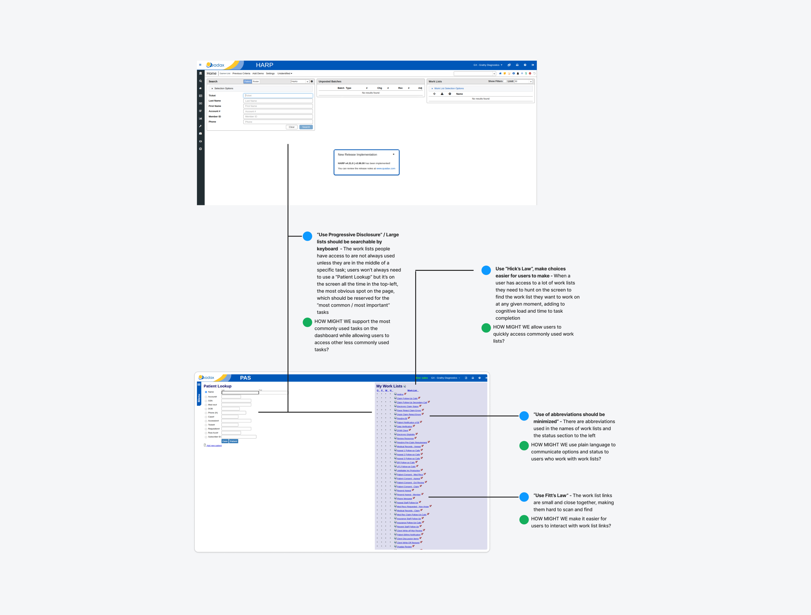 UX Research for Quadax