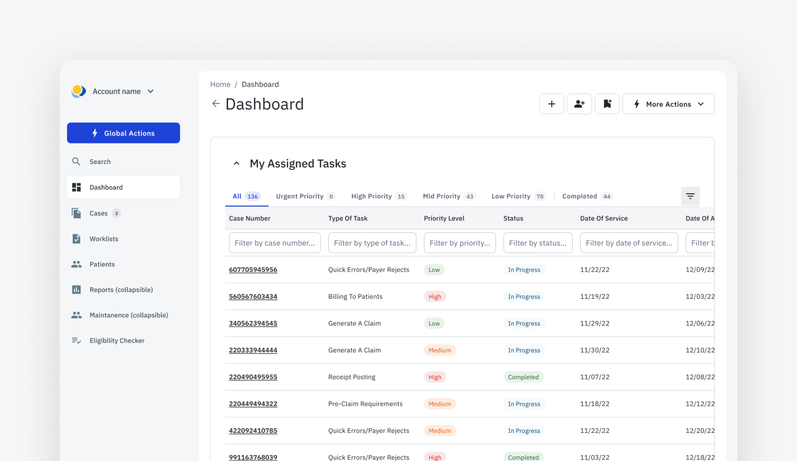 Task lists