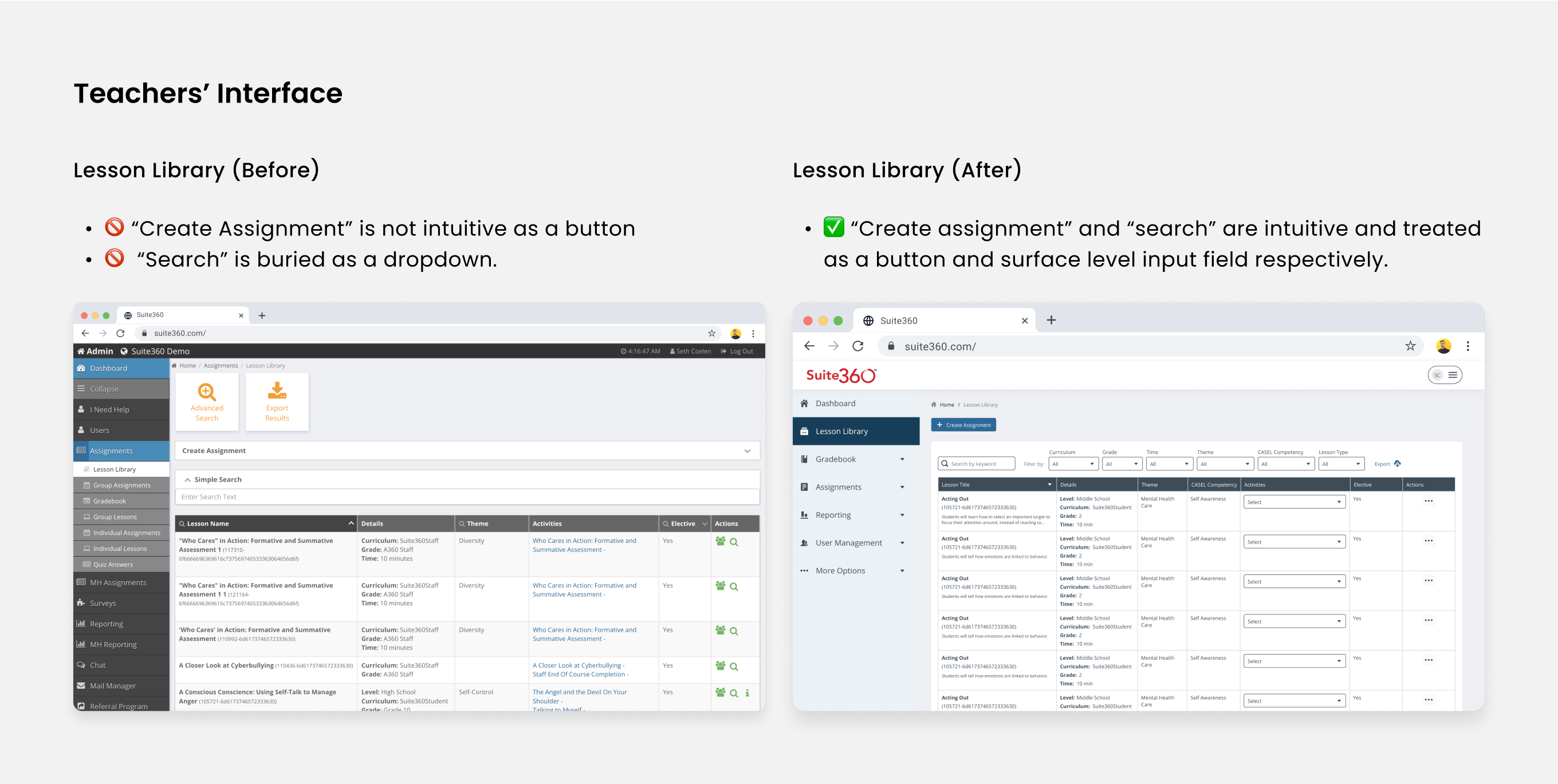 High fidelity teacher design 2