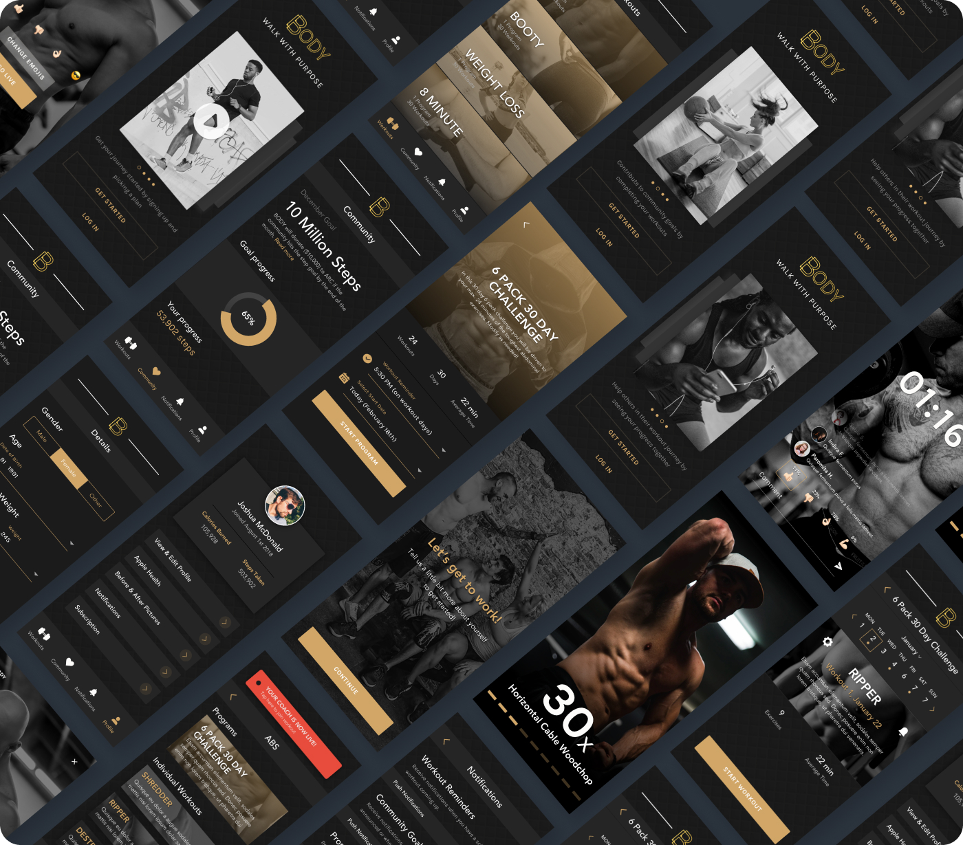 Body app design overview