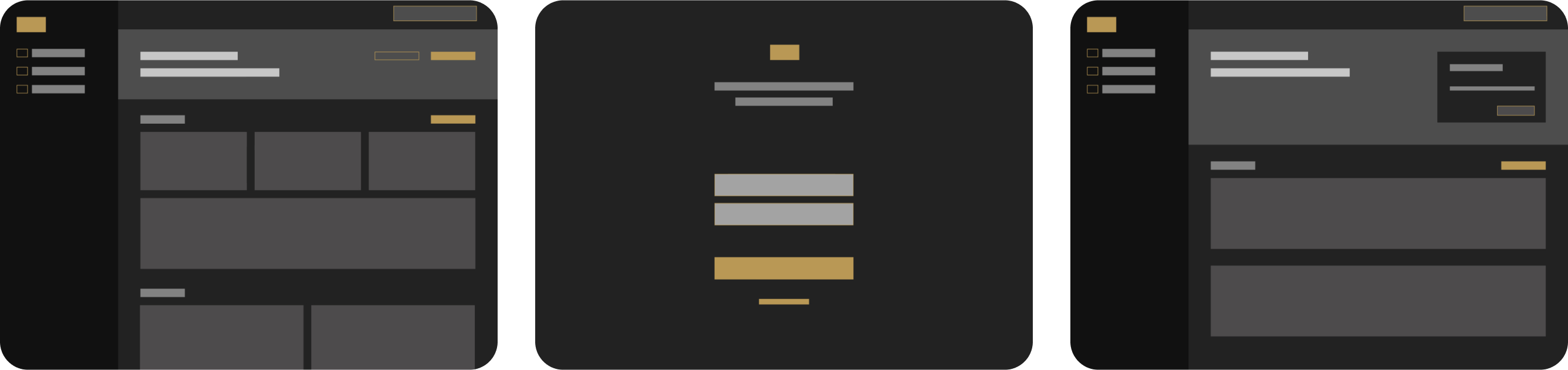 Client app wireframes