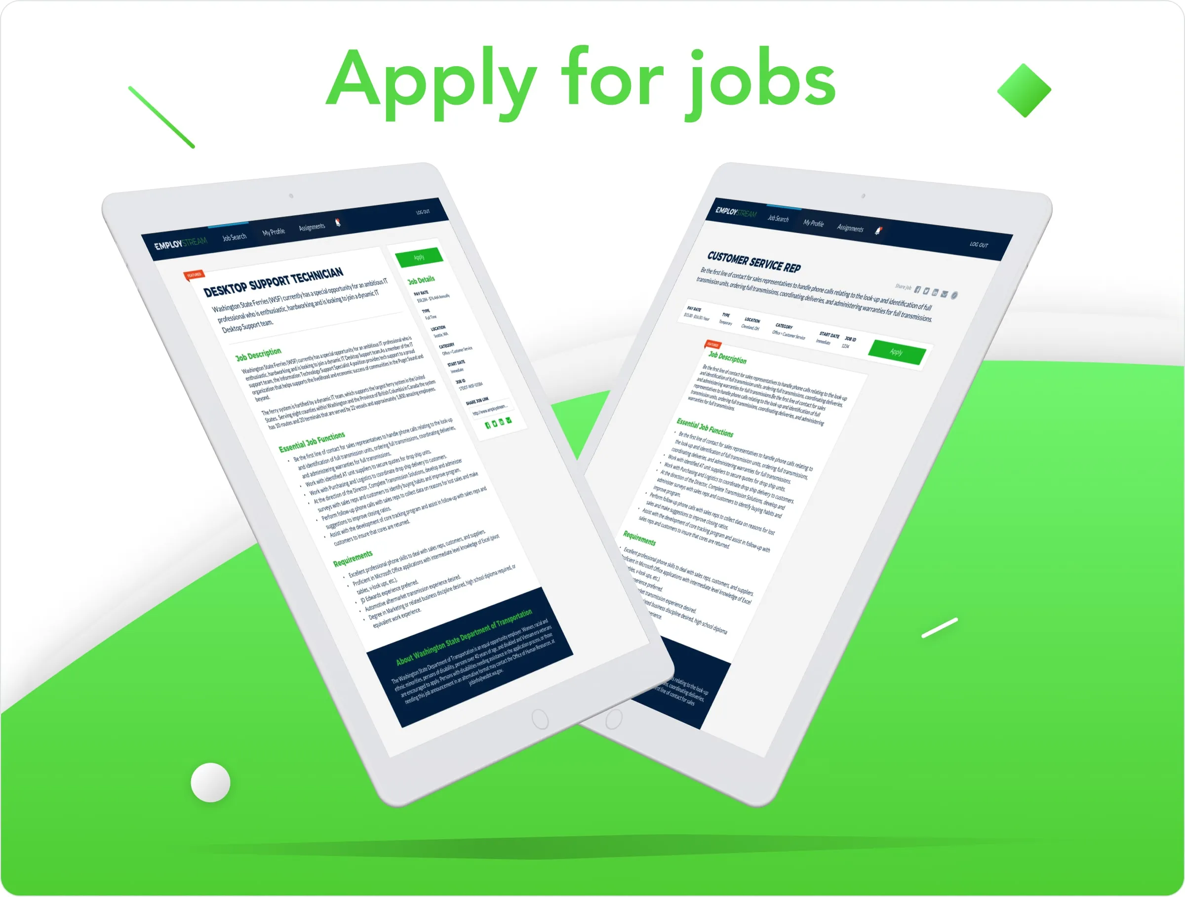 Job application
