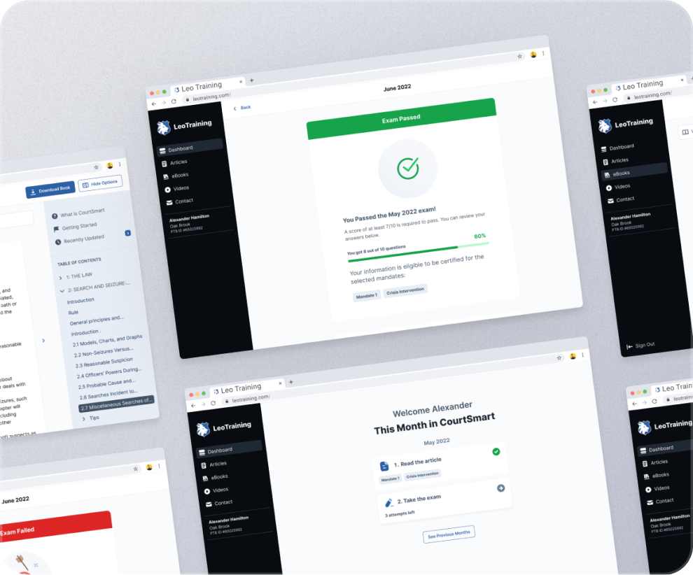 Responsive web app
