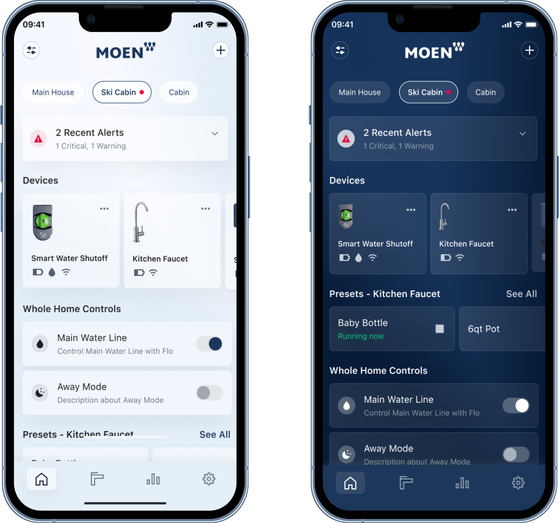 Previous Moen apps
