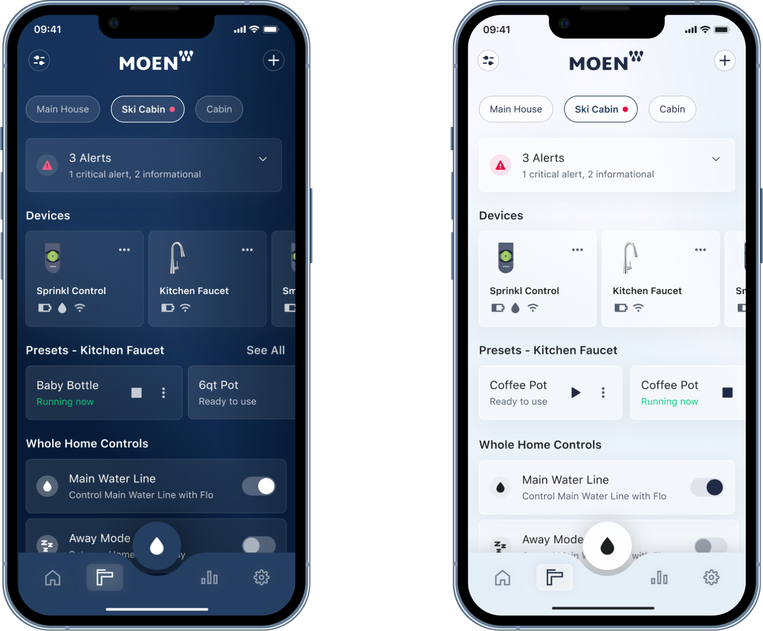 Dark mode designs