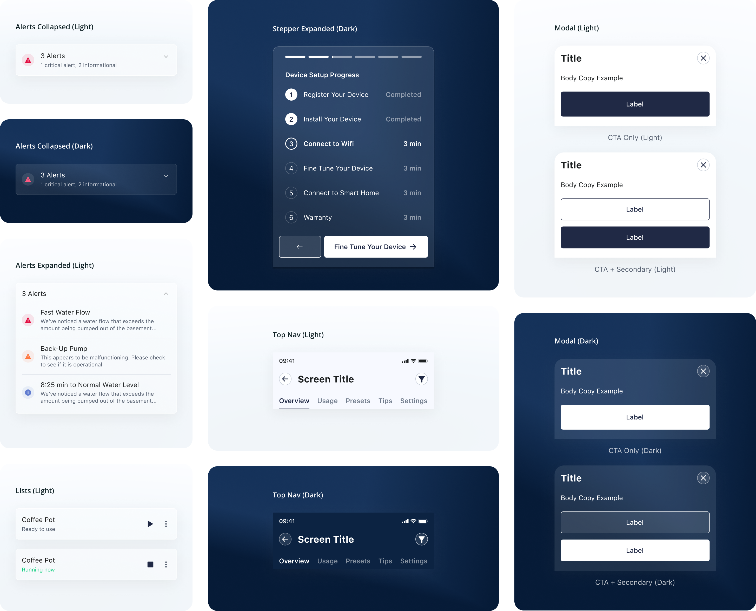 Design system organisms continued