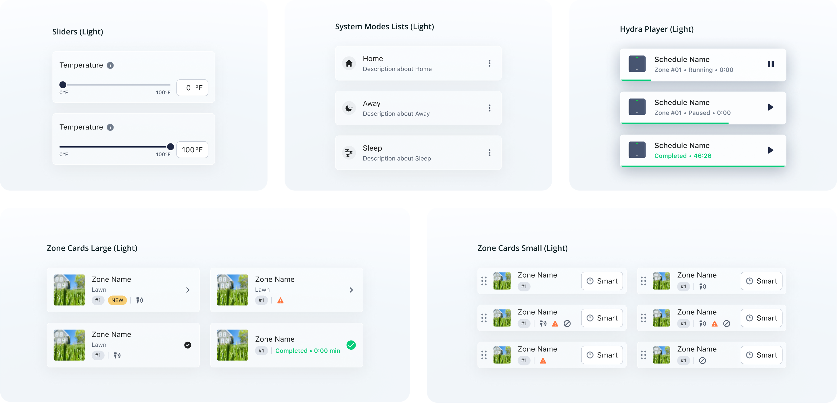 Design system complex components