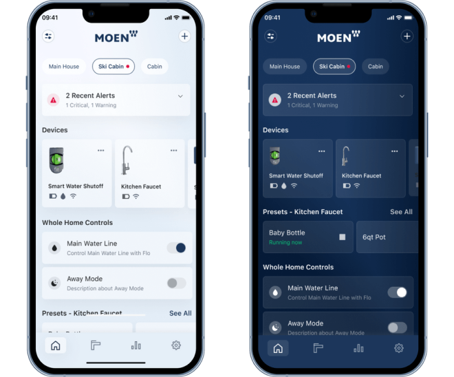 Light and dark mode