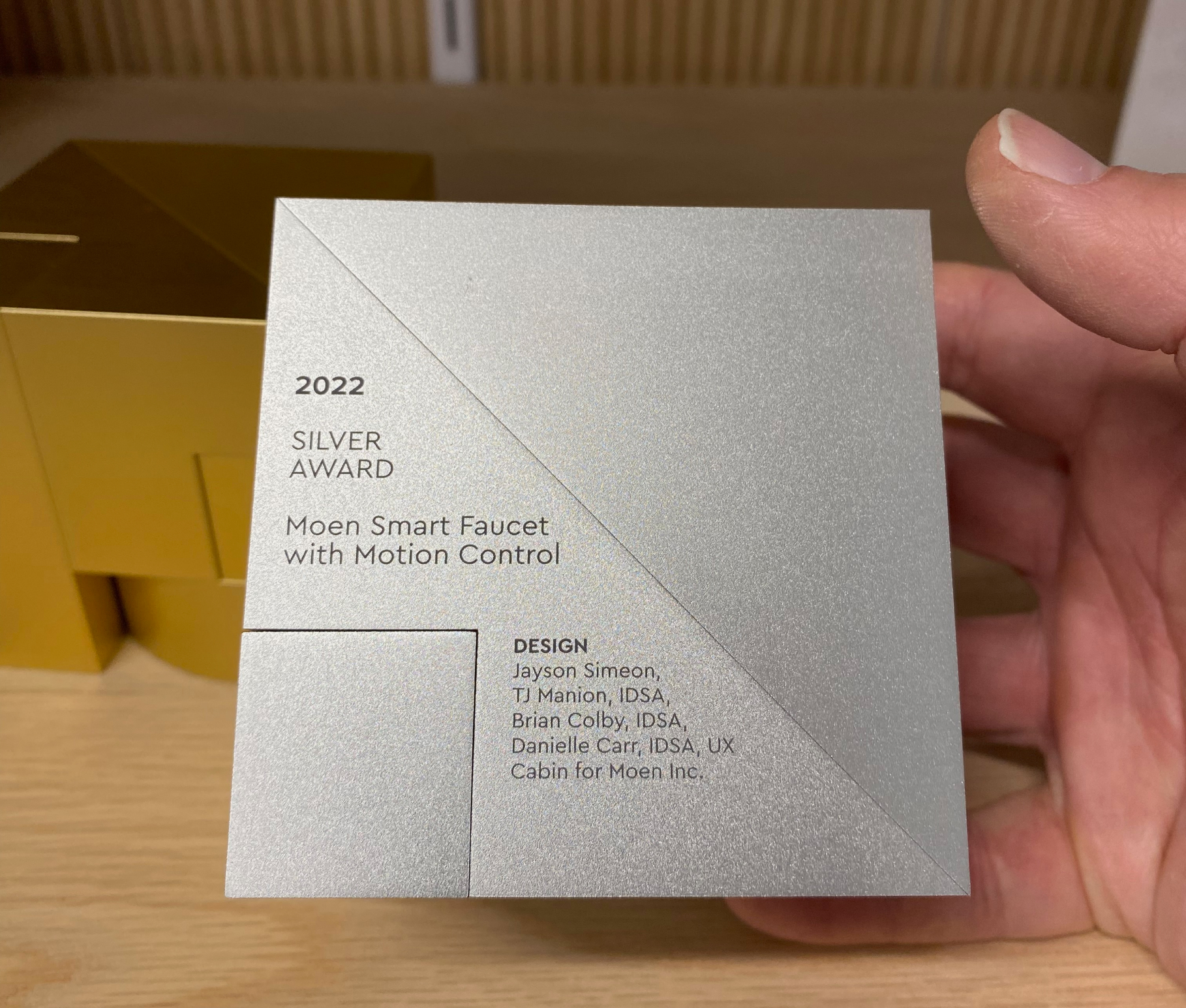 Moen IDSA Award