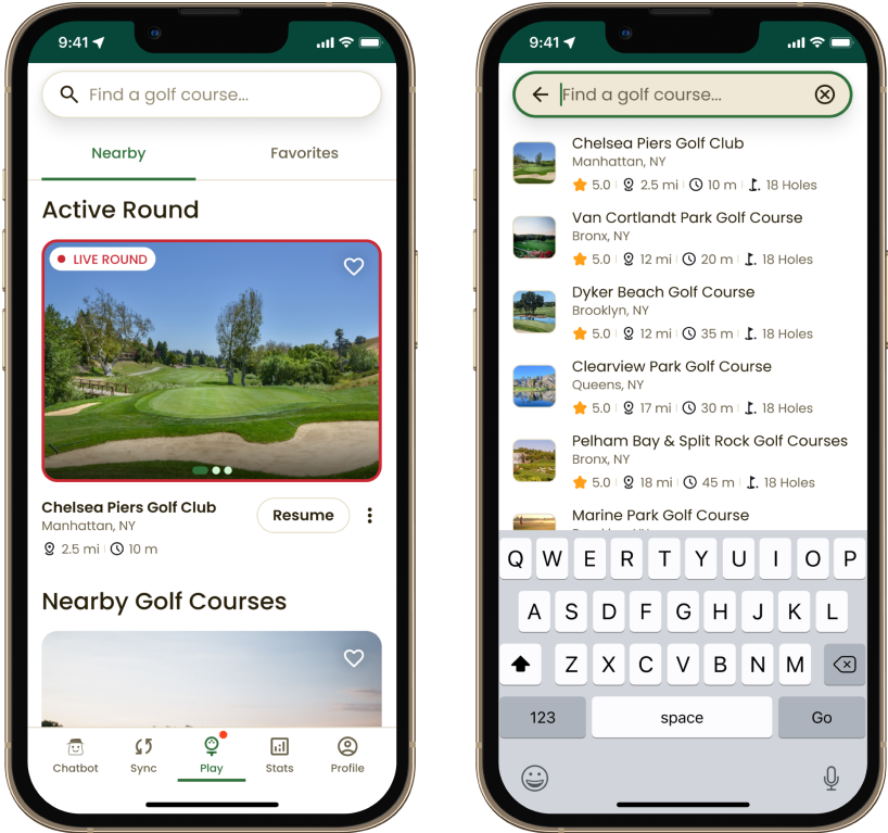 Redesigned app