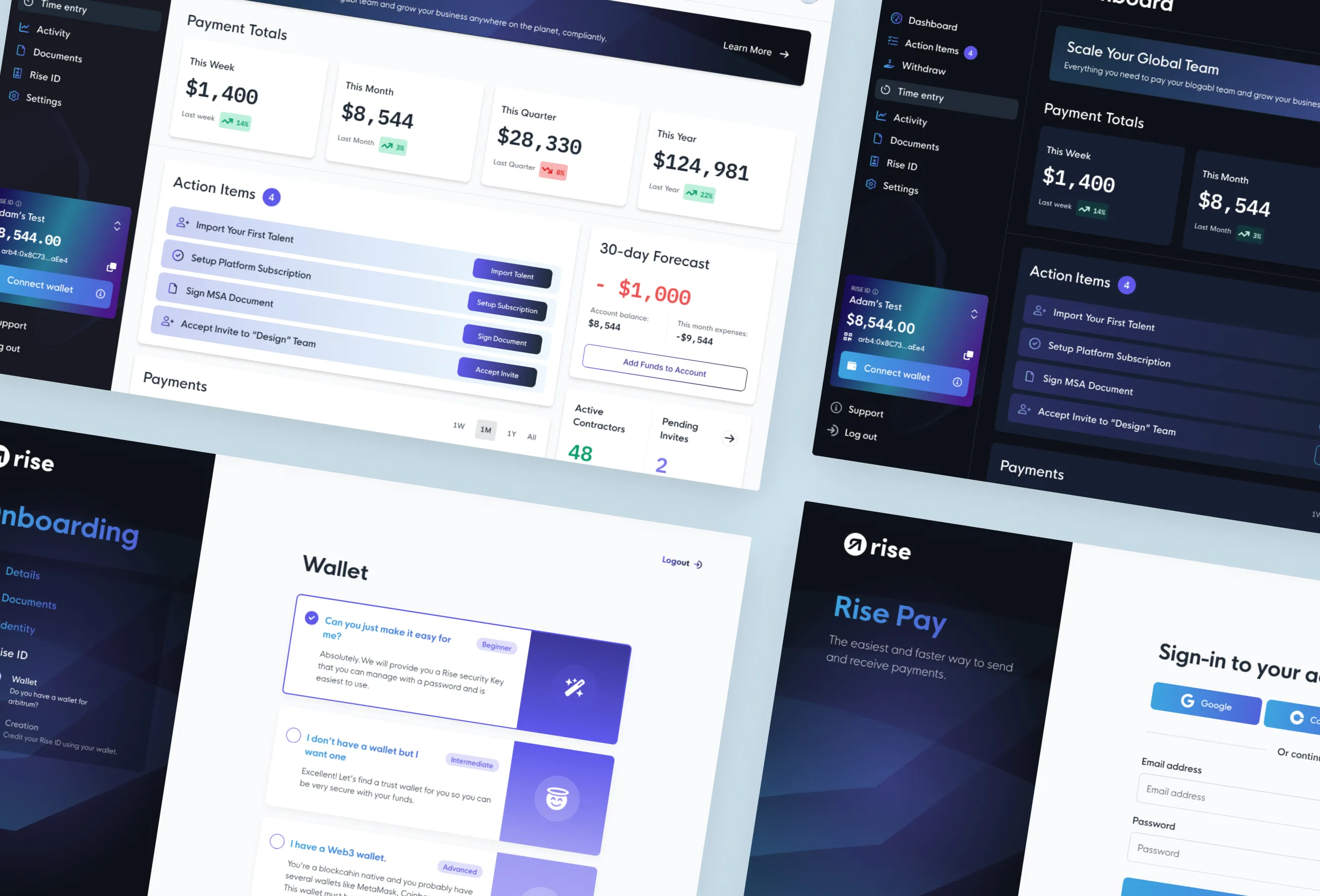 Design principles mockup