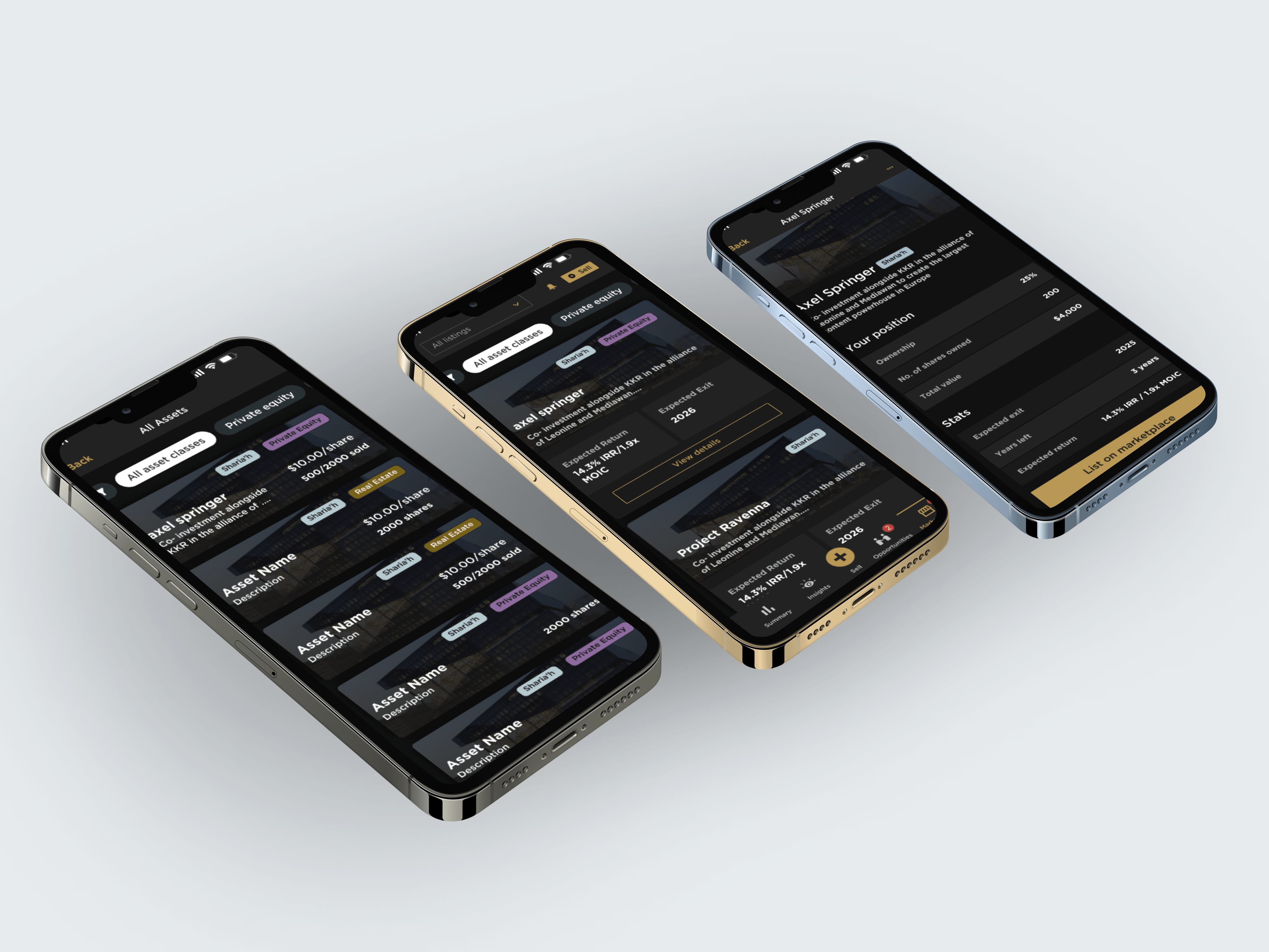 Final mockup overview