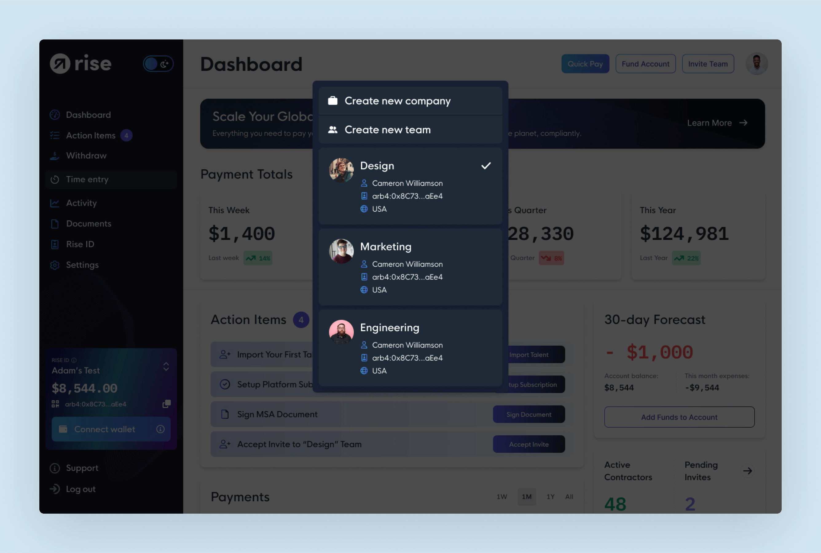Sidebar desktop