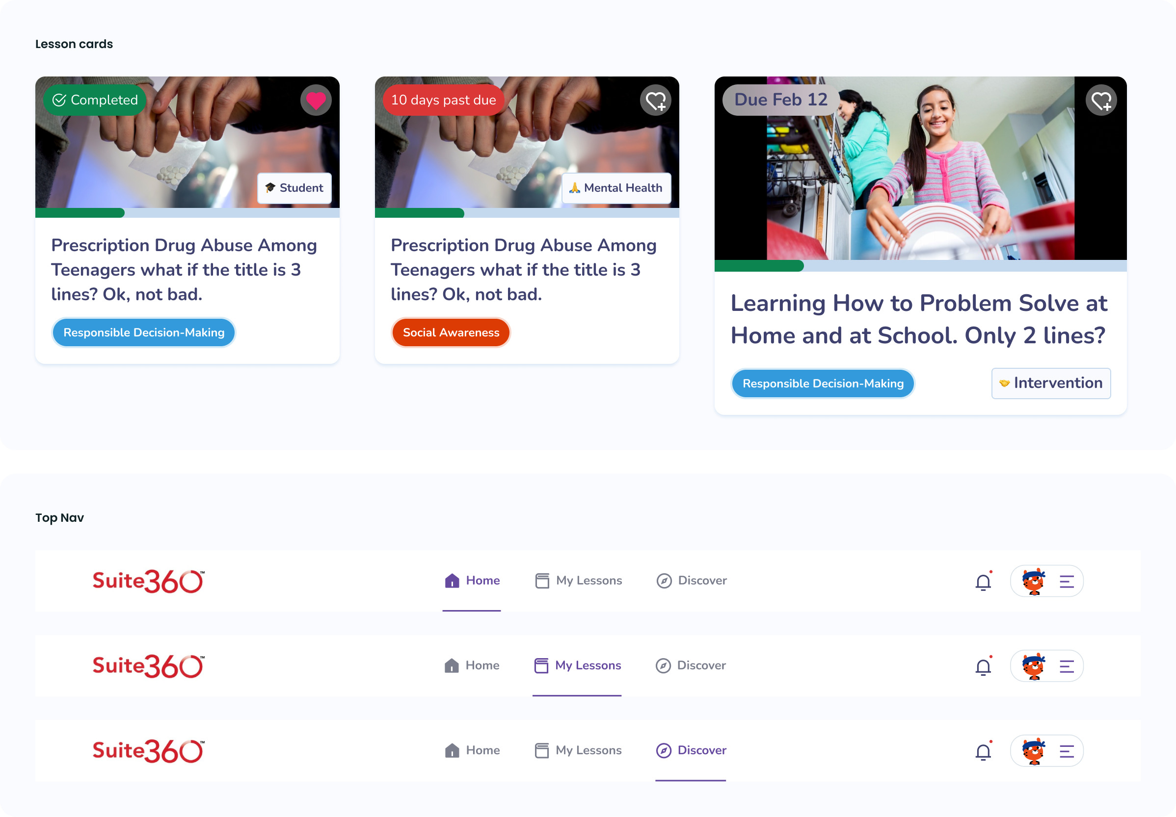 Suite360 design system documentation