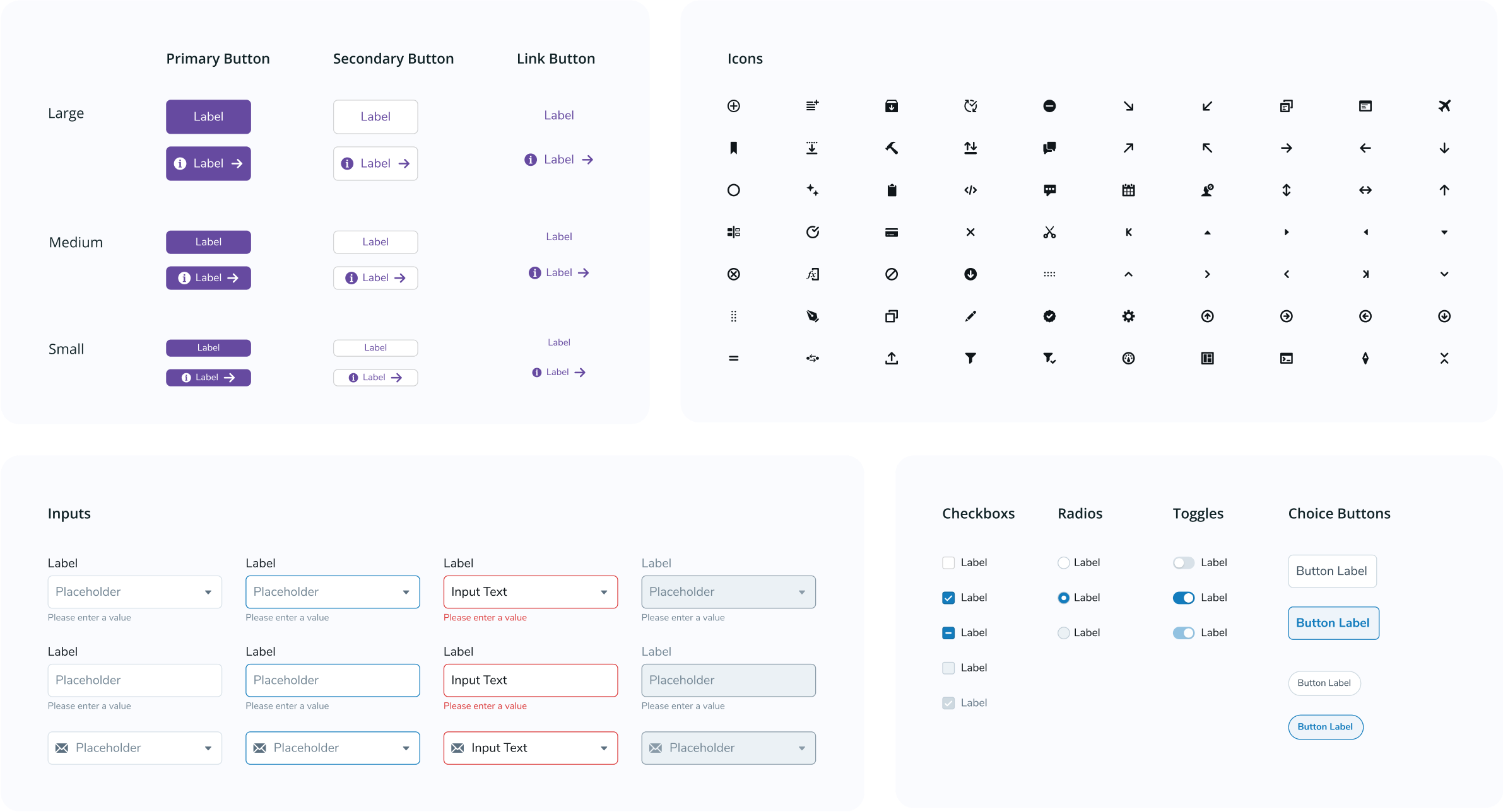Design system components