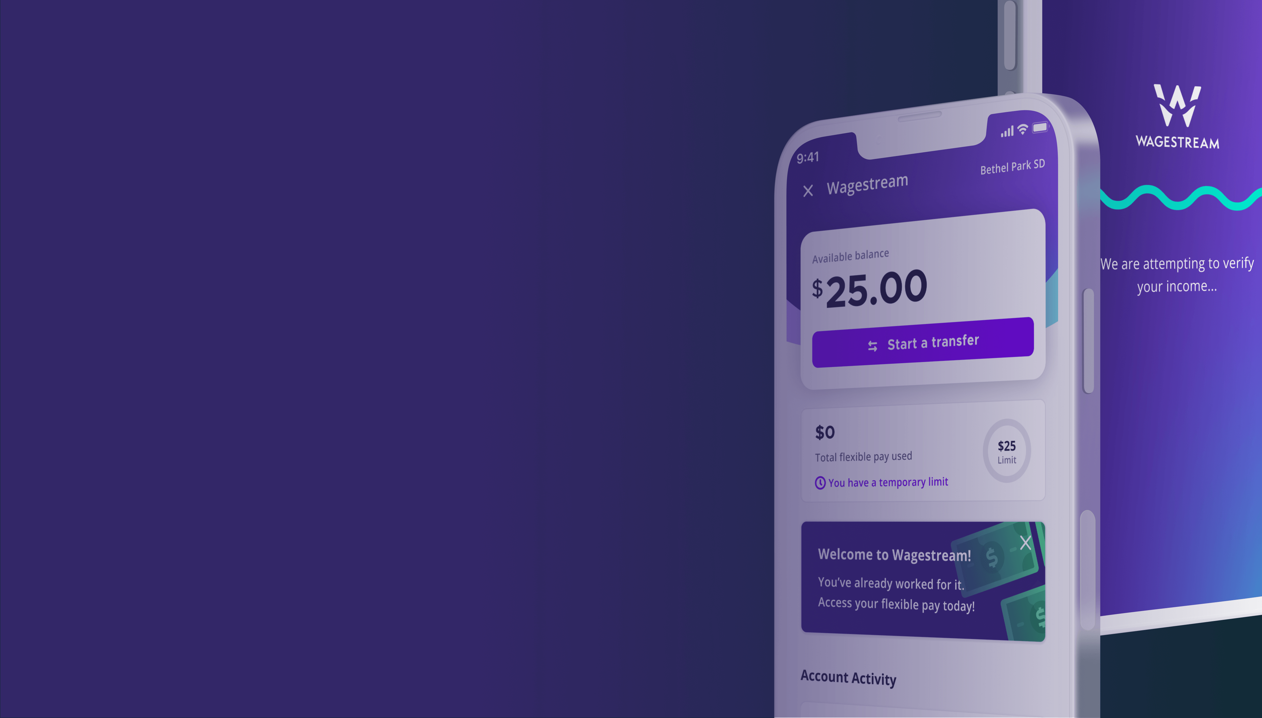 Wagestream Financial Super App for Frontline Workers
